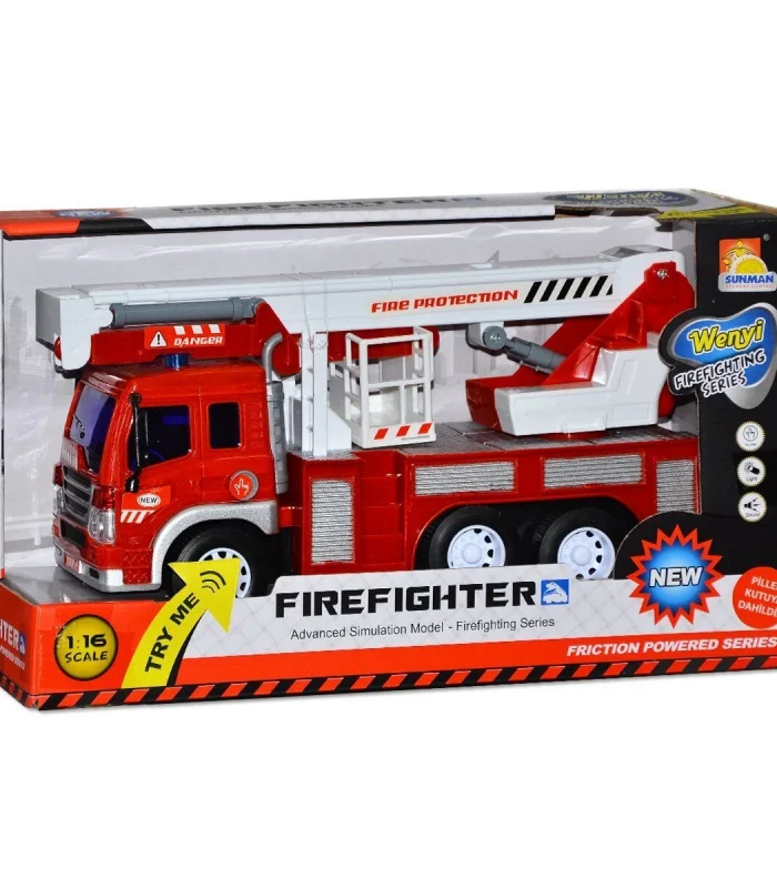 12956 1:16 Sesli ve Işıklı İtfaiye Araçları