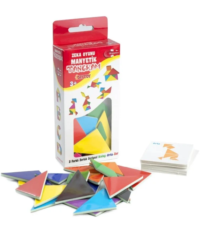 1321 MANYETİK ZEKA OYUNU TANGRAM