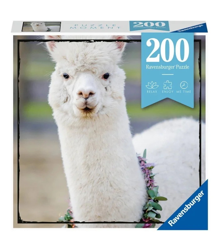 132706 Ravensburger, Alpaka Lama - 200 Parça Puzzle