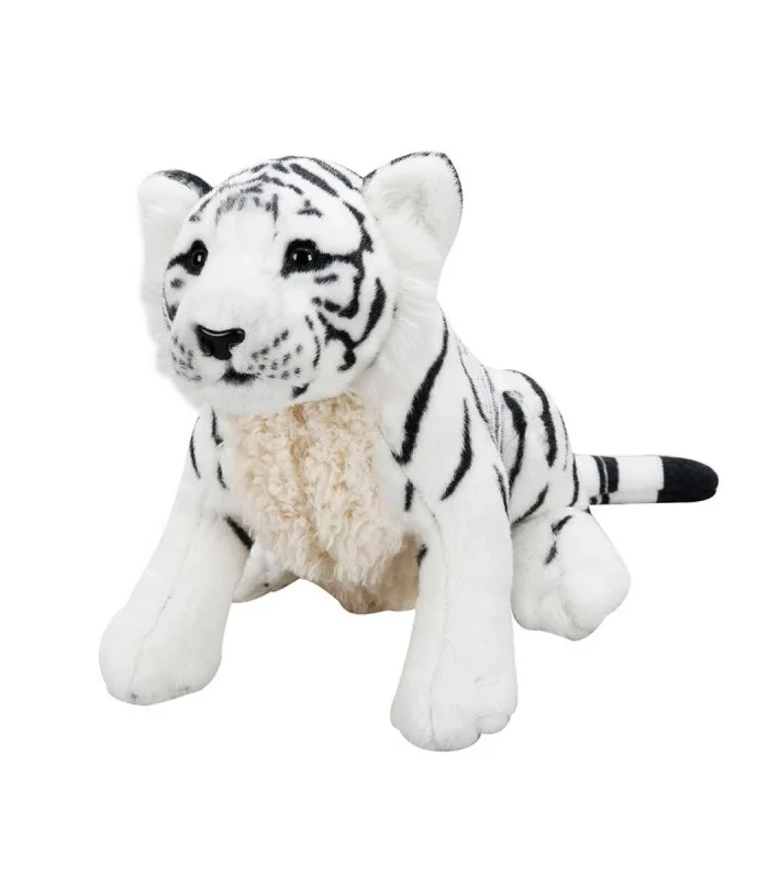 1415 Peluş Yavru Beyaz Kaplan 45 cm