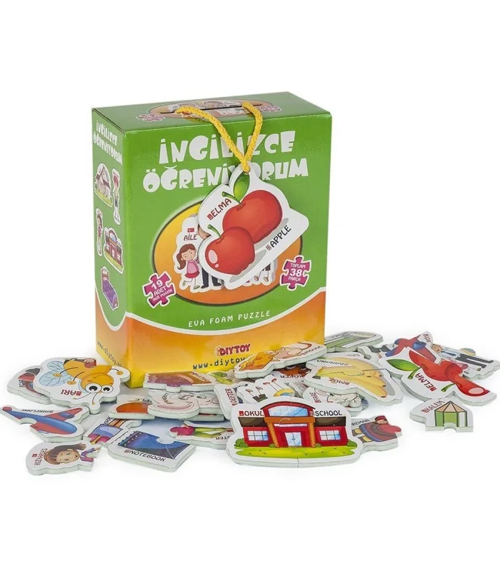 1484 İNGİLİZCE ÖĞRENİYORUM KUTULU T00052148