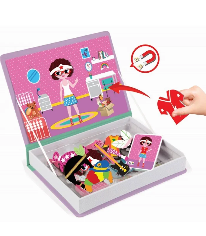 1499 DıyToy, Magnet Kıyafet Giydirme Oyunu / +3 yaş