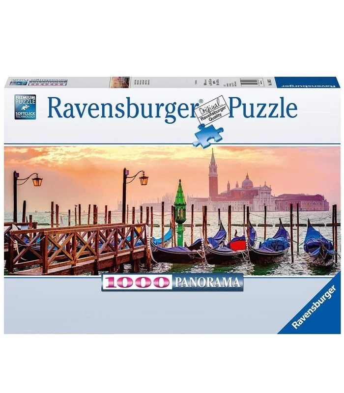 150823 Ravensburger, Gondollar, 1000 Parça Puzzle