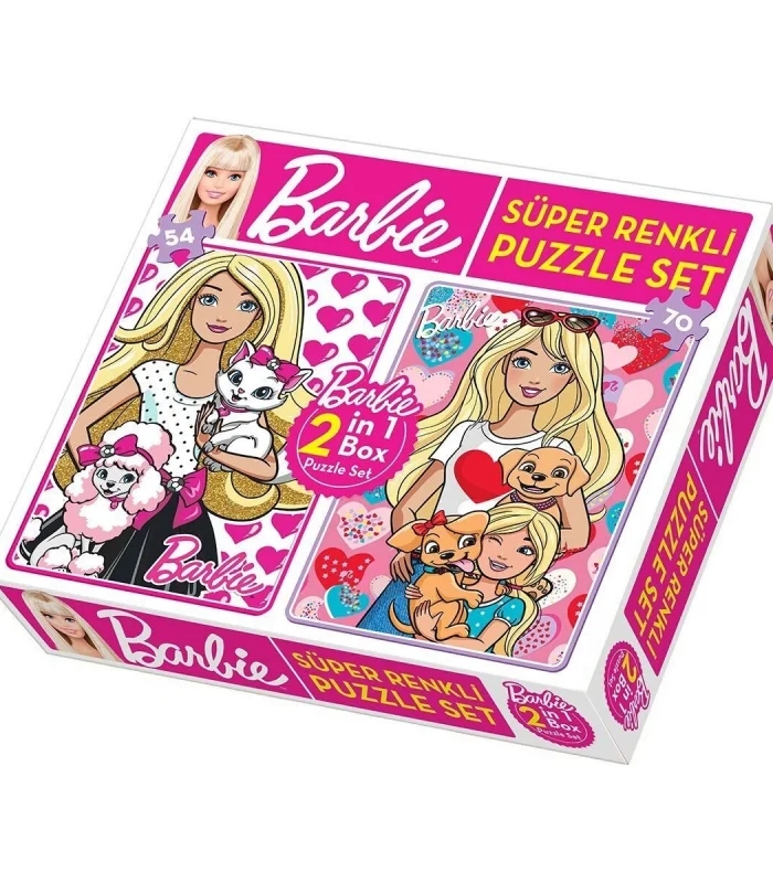 1542 BARBİE 2İN 1 PUZZLE