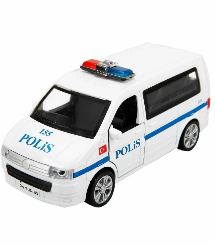 1606 1:32 Sesli ve Işıklı Şehir Kurtarma Araçları 13 cm -Sunman