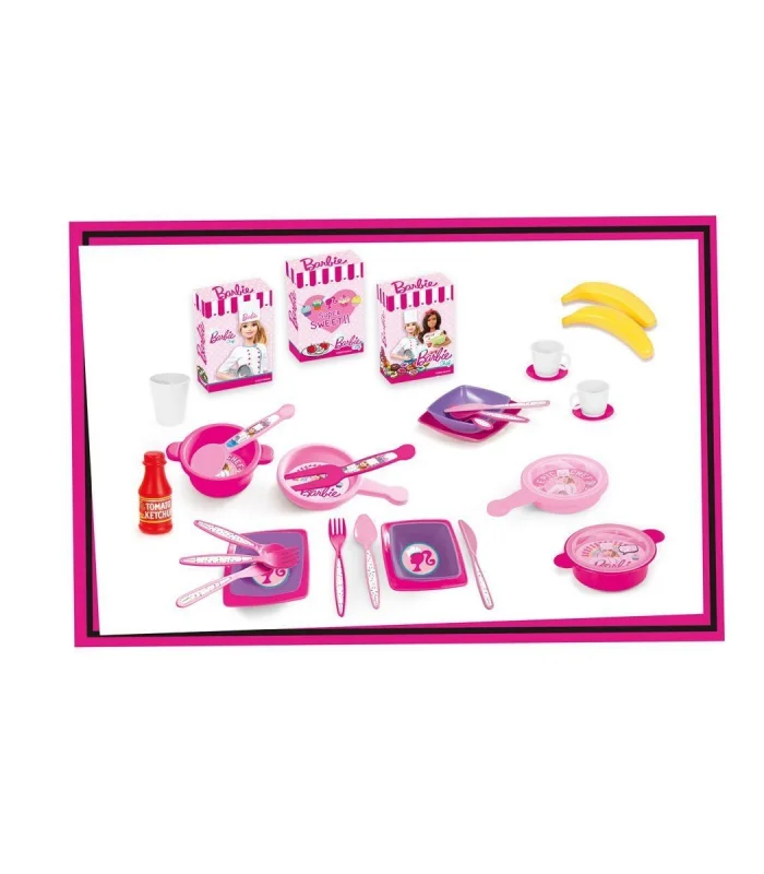 1614 BARBİE MUTFAK SETİ 3 LU