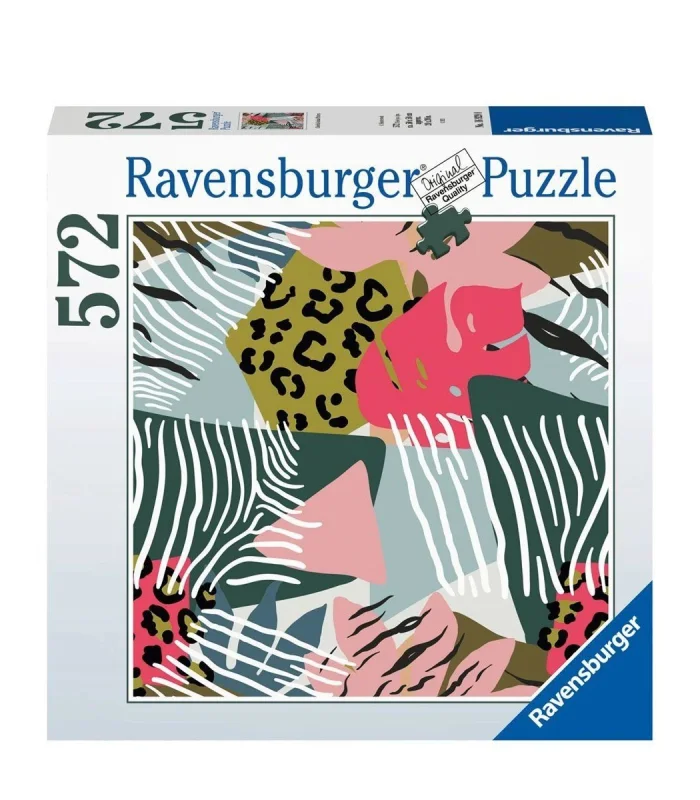 169290 Ravensburger Hayvan Desenleri 572 Parça Puzzle