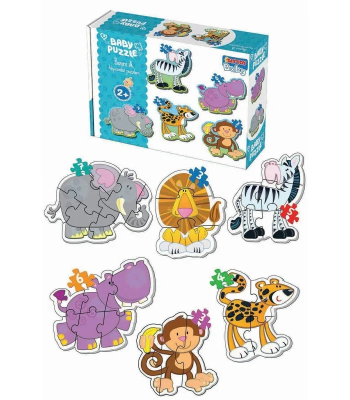 1703 BABY PUZZLE BENİM İLK HAYVANLAR PUZZLEM