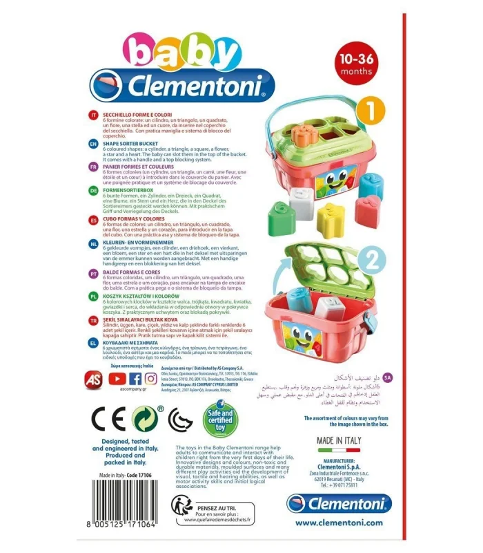 17106 Baby Clementoni - Bultak Kova 9-36 ay