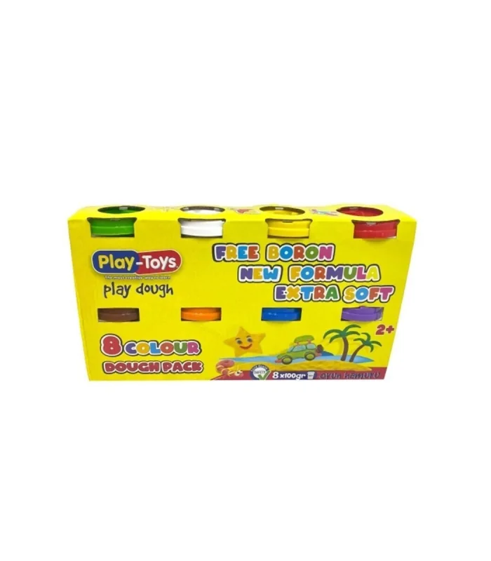 1727 PLAY-TOYS 8X100 GR OYUN HAMURU