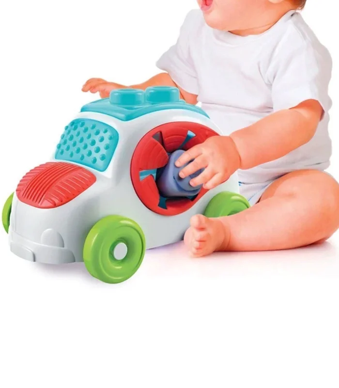 17315 Soft Clemmy - Yumuşak Blok Duyusal Araba 6-36 ay