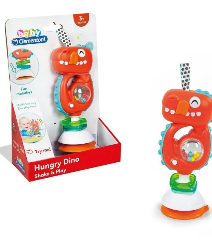 17330 Baby Clementoni - İnteraktif Dinozor Oyuncak +6 ay