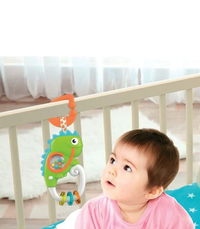 17332 Baby Clementoni - İnteraktif Bukalemun Oyuncak +6 ay