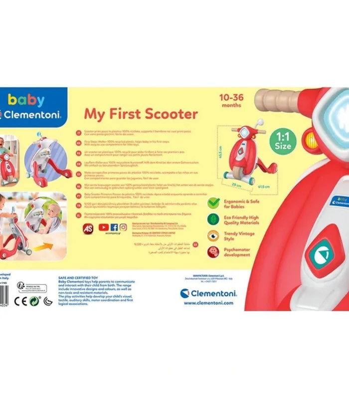 17403 Baby Clementoni - İlk Adım Yürüteci