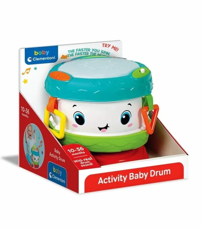 17409 Baby Clementoni - Aktiviteli Bebek Davulu
