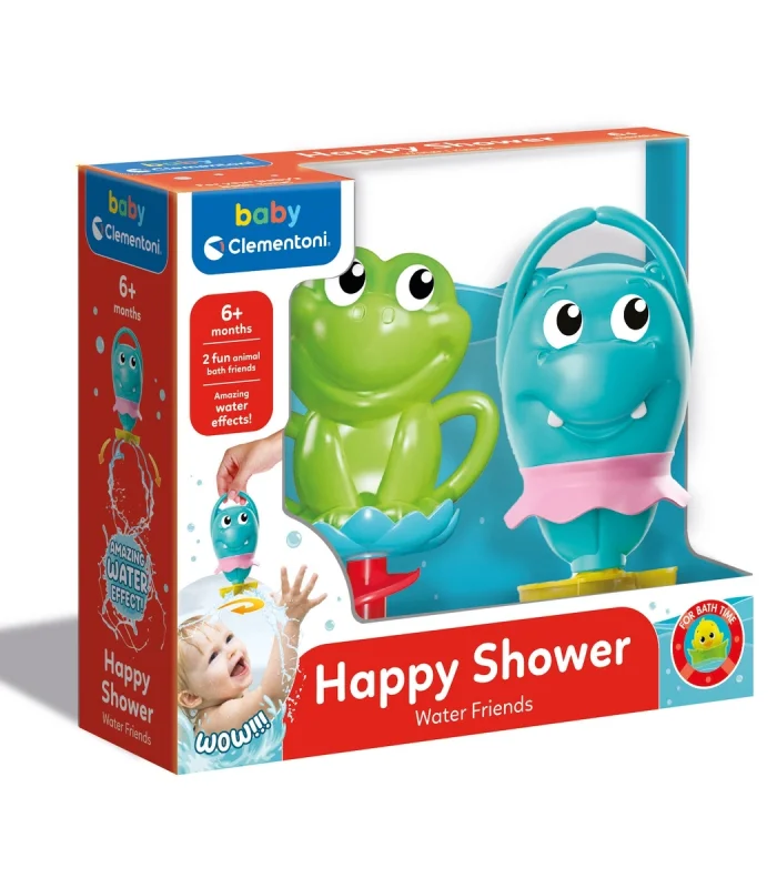 17444 Baby Clementoni - İlk Arkadaşlarım Banyo Oyuncağı +6 ay