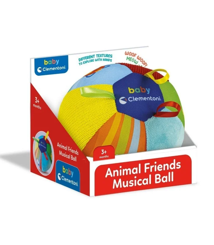 17464 Baby Clementoni - Müzikli Aktivite Topu +3 ay