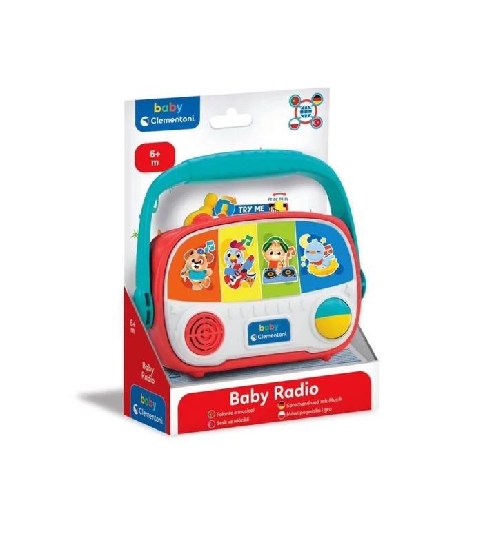 17525 Baby Clementoni - Bebek Radyosu +6 ay