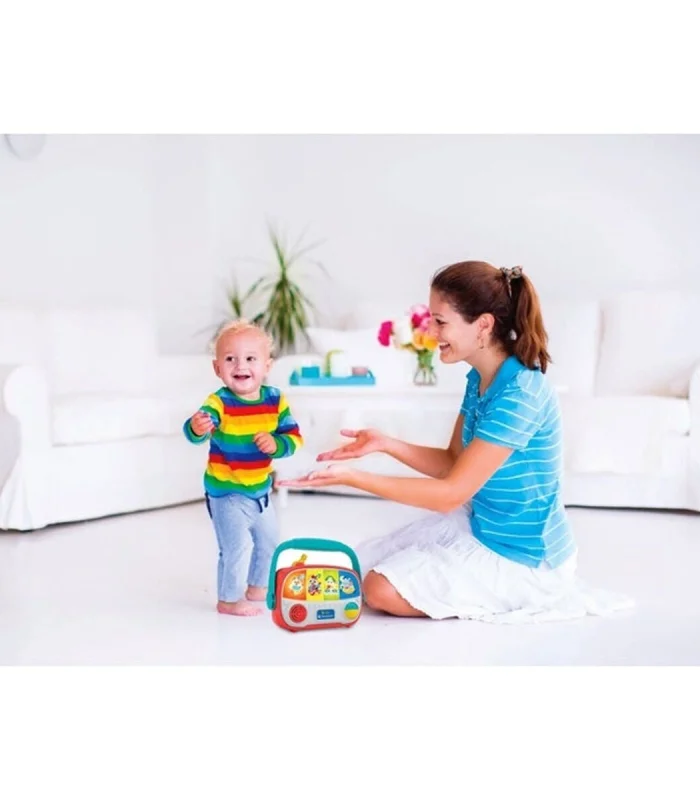17525 Baby Clementoni - Bebek Radyosu +6 ay