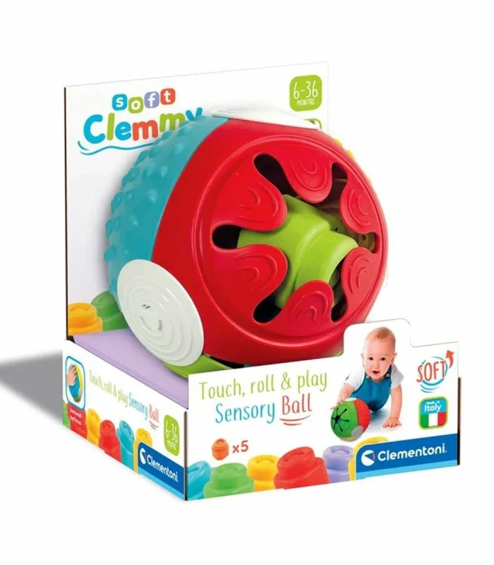 17689 Soft Clemmy - Yumuşak Blok Duyusal Top 5 parça 6-36 ay