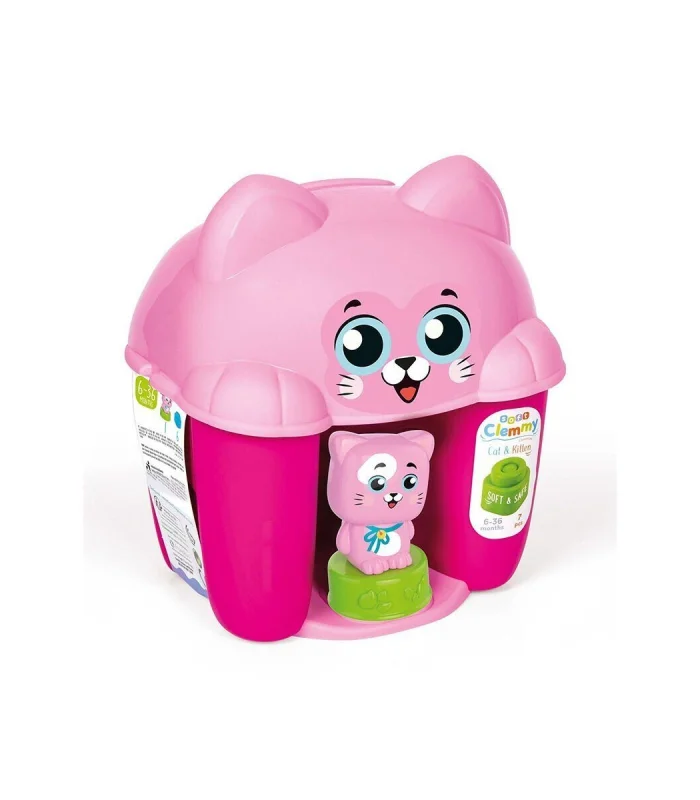 17768 Soft Clemmy - Yumuşak Blok Kova Seti Kedicik 6-36 ay