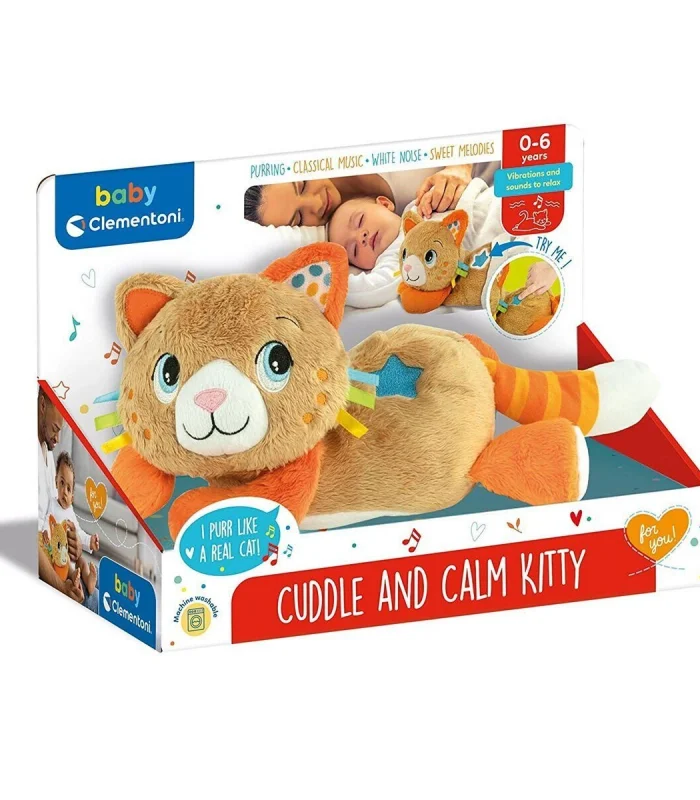 17771 Baby Clementoni - Uyku Arkadaşı Kedicik