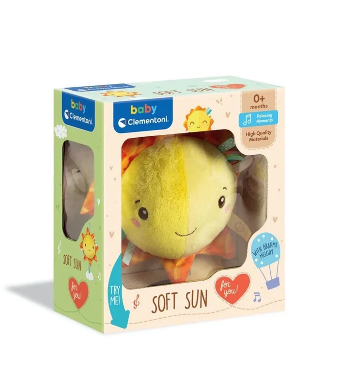 17795 Baby Clementoni - Müzikli Pelüş Güneş