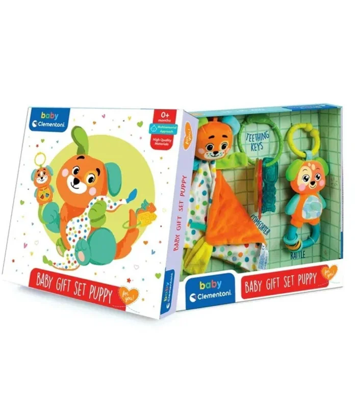 17804 Baby Clementoni - Bebek Hediye Seti - Köpekçik