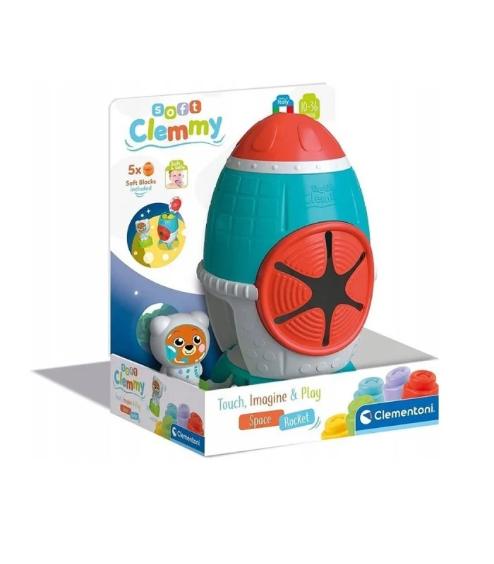 17806 Soft Clemmy - Yumuşak Blok Duyusal Roket - 5 parça 10-36 ay