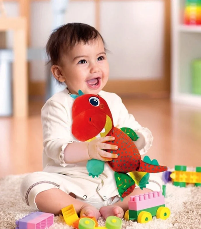 17847 Baby Clementoni - Trex Dinozor Peluş Oyuncak