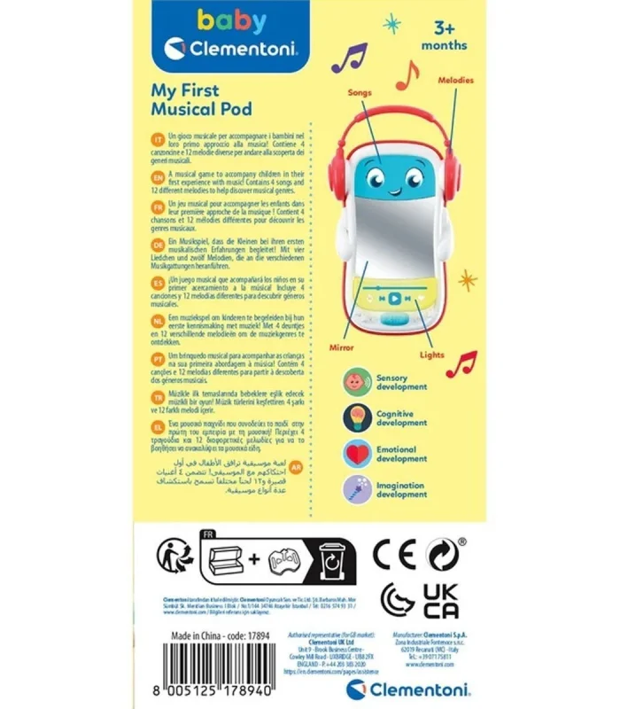 17894 Baby Clementoni - Müzik Çalar