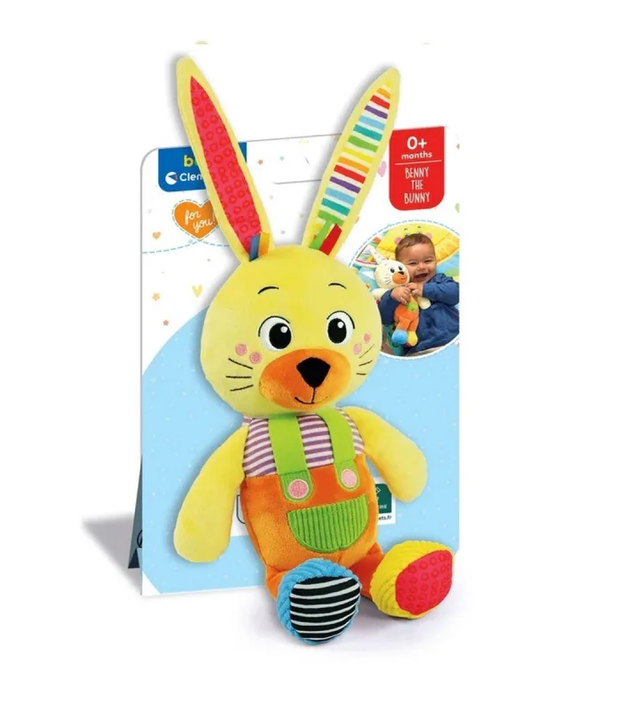 17907 Baby Clementoni - Yumuşacık Tavşancık