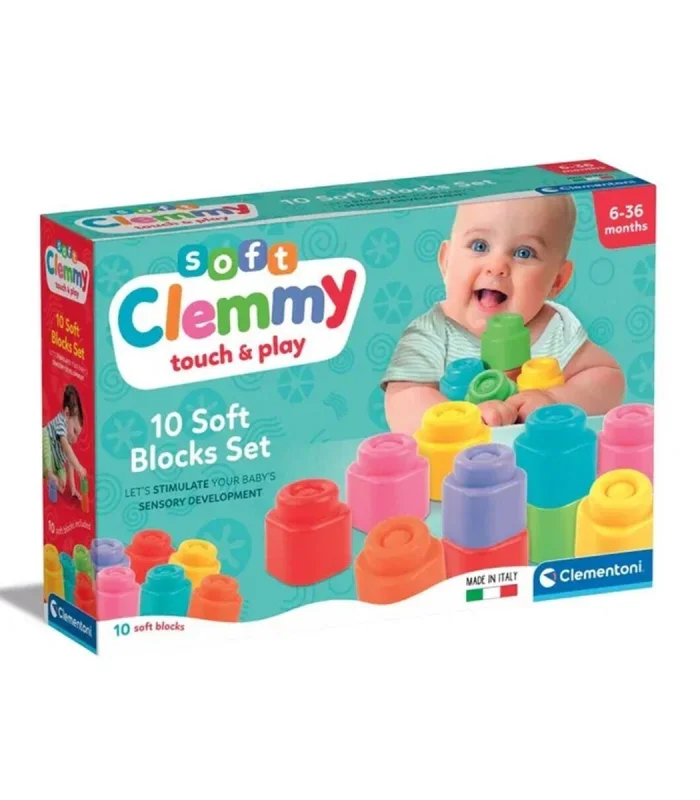 17988 Soft Clemmy - Yumuşak Blok Oyun Seti - 10 parça