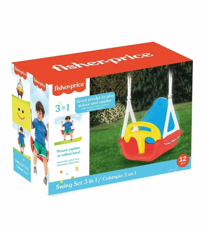 1816  FISHER-PRICE JUMBO SALINCAK KUTUDA