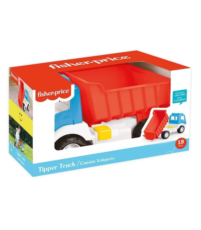 1827 Fisher - Price Oyuncak Damperli Kamyon Pencereli Kutuda 38 cm