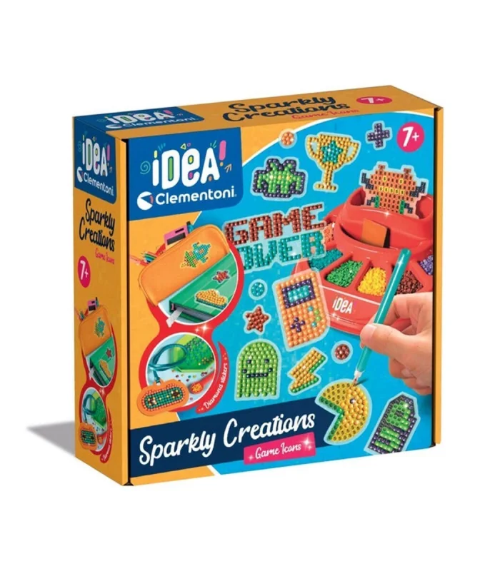 18774 Idea Clemetoni - Işıltılı Tasarım Seti - Oyun İkonları