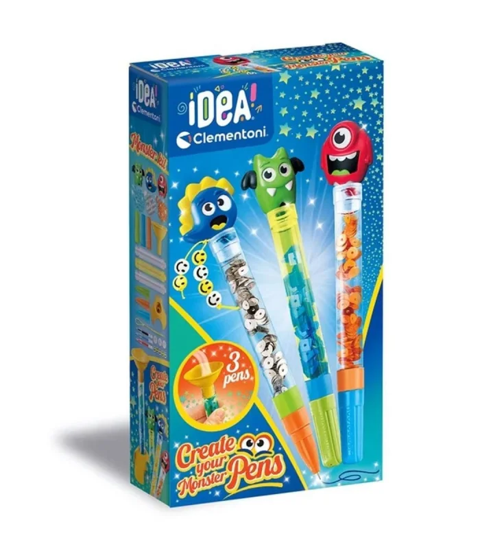 18828 Idea Clemetoni - Mini Kalem Laboratuvarı - Canavarlar