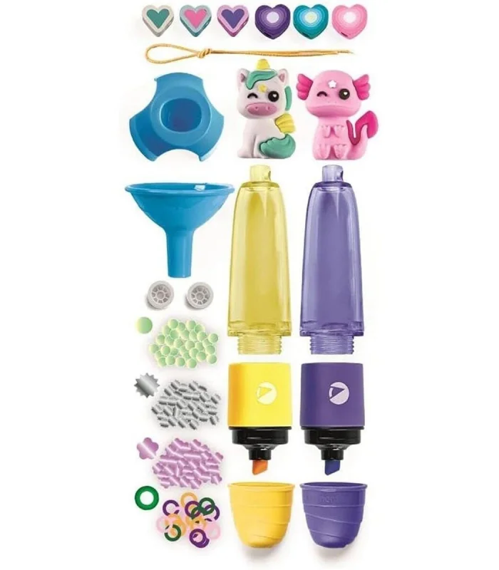 18874 Idea Clemetoni - Fosforlu Kalem Tasarım Seti - Sevimli Hayvanlar