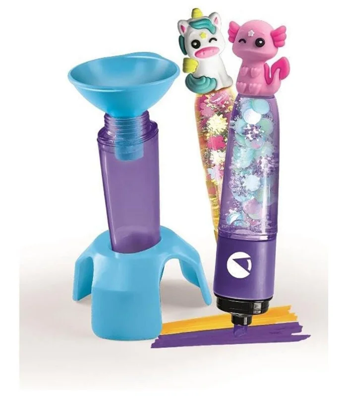 18874 Idea Clemetoni - Fosforlu Kalem Tasarım Seti - Sevimli Hayvanlar