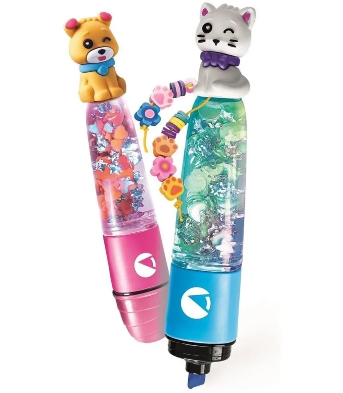 18875 Idea Clemetoni - Fosforlu Kalem Tasarım Seti - Evcil Hayvanlar