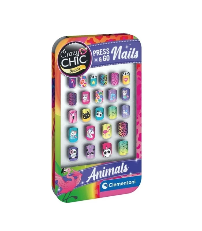 18897 Crazy Chic - Tak ve Git Tırnaklar - Hayvanlar