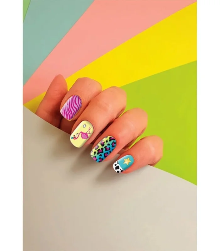 18897 Crazy Chic - Tak ve Git Tırnaklar - Hayvanlar