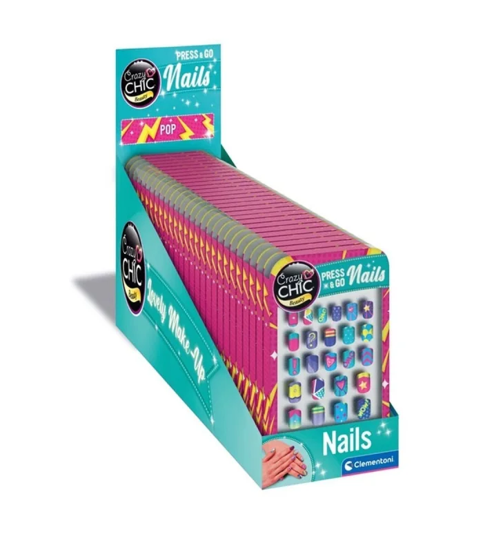 18907 Crazy Chic - Tak ve Git Tırnaklar - Gökkuşağı