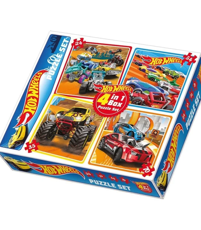 1895 HOTWHEELS 4IN PUZZLE