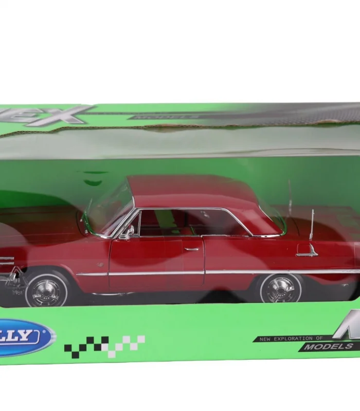 19865 WELLY 1 18 1963 CHEVROLET IMPALA HA