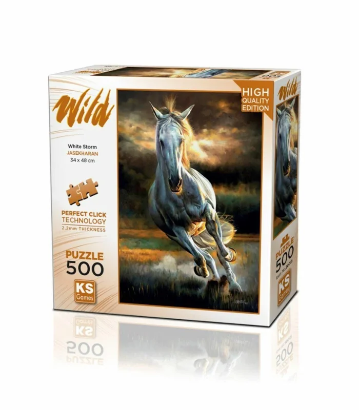 20051  White Storm 500 Parça Puzzle -KS Puzzle