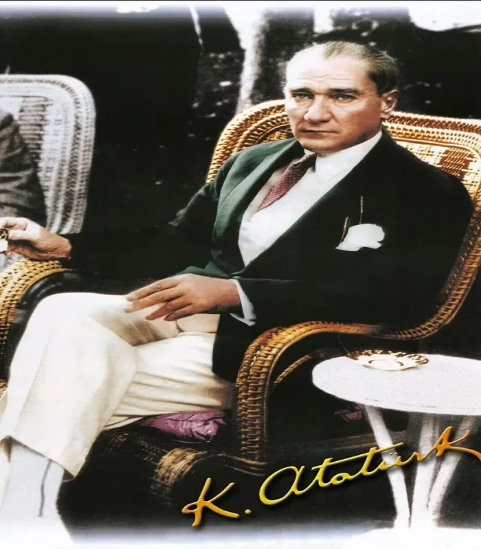 20060 Kahve İçen Atatürk 500 Parça Puzzle -KS Puzzle