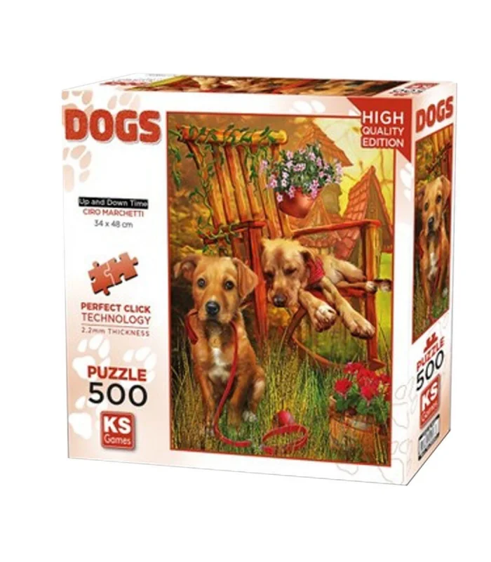 20067 Up And Down Time 500 Parça Puzzle -KS Puzzle