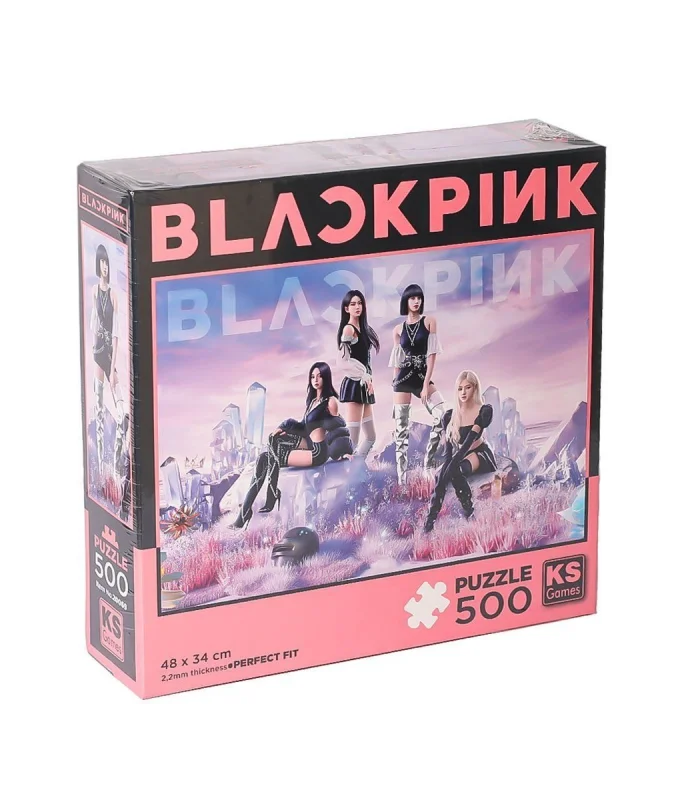 20069 Black Pink 500 Parça Puzzle