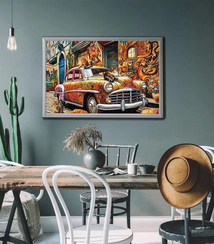 20073 PUZZLE 500 Cats Of The Car